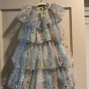 Lola & The Boys Tiered Star Dress